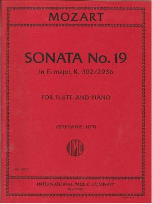 Wolfgang Amadeus Mozart: Sonata No. 19