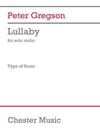 Peter Gregson: Lullaby