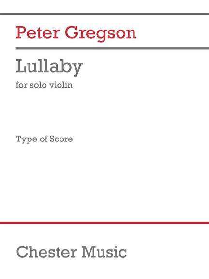 Peter Gregson: Lullaby