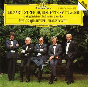 Mozart: String Quintets, K174 & K406