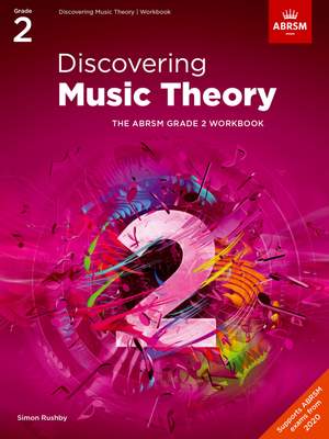 ABRSM: Discovering Music Theory, The ABRSM Grade 2 Workbook Product Image