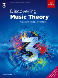 ABRSM: Discovering Music Theory, The ABRSM Grade 3 Workbook