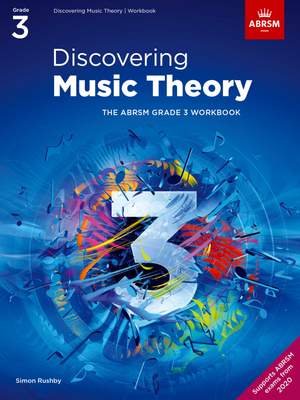 ABRSM: Discovering Music Theory, The ABRSM Grade 3 Workbook Product Image