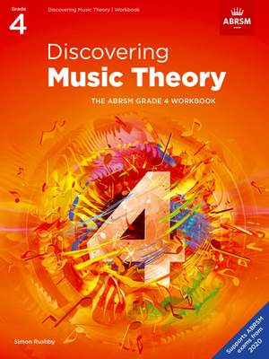 ABRSM: Discovering Music Theory, The ABRSM Grade 4 Workbook Product Image