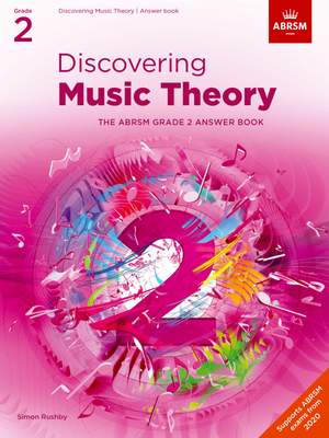 ABRSM: Discovering Music Theory, The ABRSM Grade 2 Answer Book