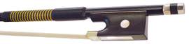Hidersine Violin Bow 1/2 Carbon Fibre Round
