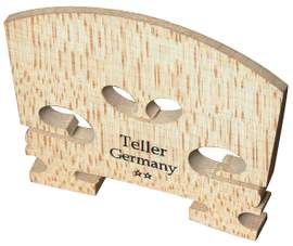Violin Bridge - Teller Model. Uncut. 4/4