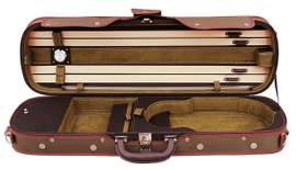 Hidersine Violin Case 4/4 Light Oblong - Olive