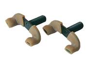 Wolf Spares - Spare Feet. Pack of 2. For Shoulder Rests.