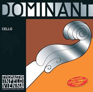 Dominant Cello String D. Chrome Wound. 4/4 - Weak