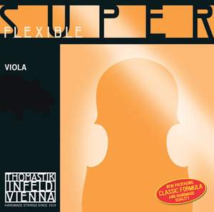 SuperFlexible Viola String G. Silver Wound 4/4*R
