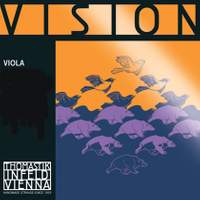 Vision Viola String A. Steel Core Chromium Wound 4/4