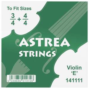 Astrea Violin String E - 4/4-3/4 size