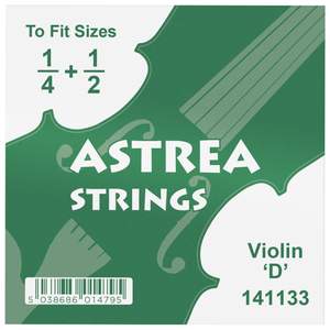 Astrea Violin String D - 1/2-1/4 size