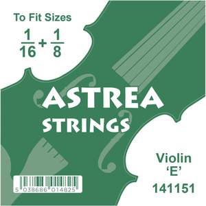 Astrea Violin String E - 1/8-1/16 size