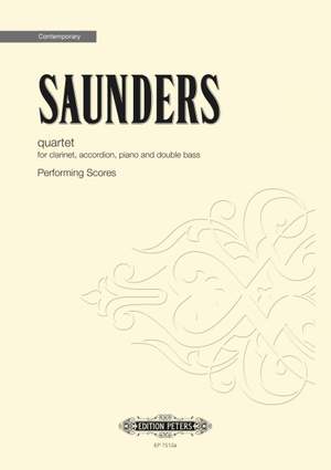 Saunders, Rebecca: quartet