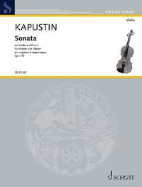 Kapustin, N: Sonata op. 70