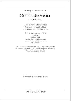 Peter Schindler: Ode to Joy