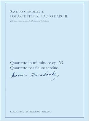 Saverio Mercadante: Quartetto in mi minore op.53