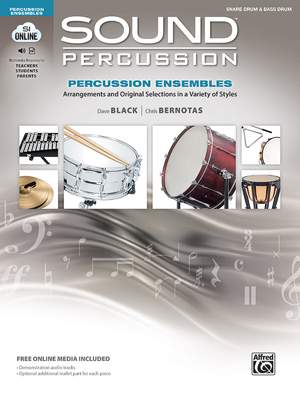Dave Black_Chris Bernotas: Sound Percussion Ensembles Snare Drum & Bass Drum