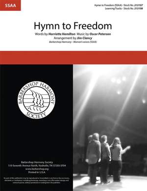 Oscar Peterson_Harriette Hamilton: Hymn to Freedom