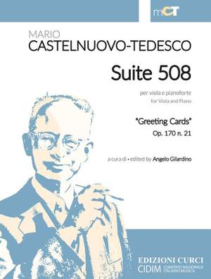 Mario Castelnuovo-Tedesco: Suite 508 Per Viola e Pianoforte
