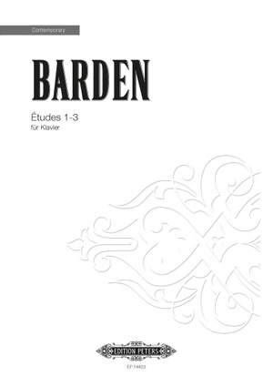 Mark Barden: Études 1-3