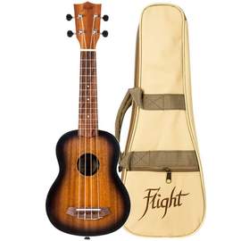 Flight: Gemstone NUS380 Soprano Ukulele - Amber