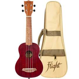 Flight: Gemstone NUS380 Soprano Ukulele - Coral