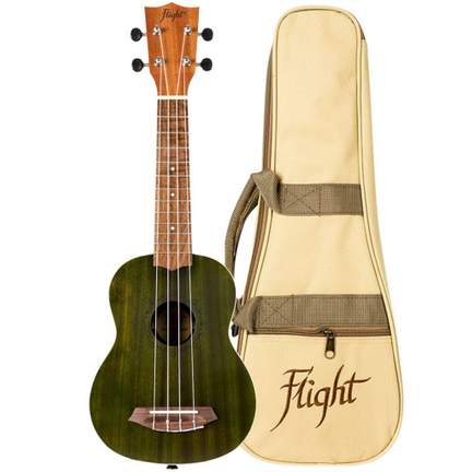 Flight: Gemstone NUS380 Soprano Ukulele - Jade