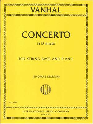 Johann Baptist Vanhal: Concerto In D Major