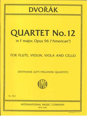 Antonín Dvořák: Quartet No. 12 In F Major Opus 96