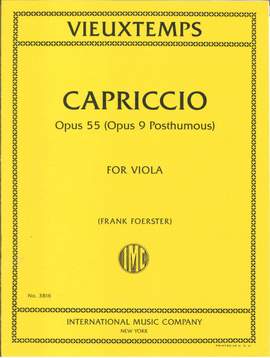 Henri Vieuxtemps: Capriccio Opus 55