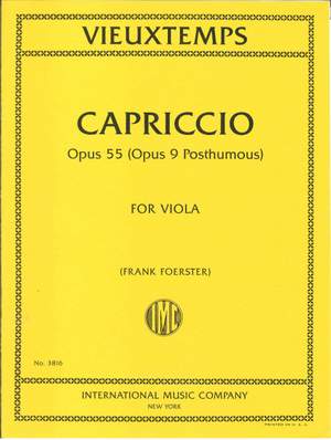 Henri Vieuxtemps: Capriccio Opus 55