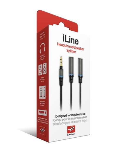 IK Multimedia: iLine Headphone Stereo Splitter