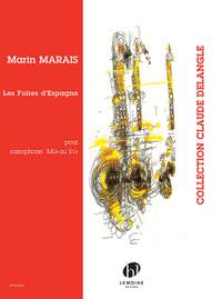 Marais, Marin: Folies d'Espagne, Les (Eb/Bb saxophone)