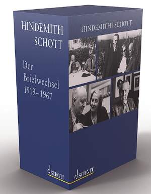 Hindemith - Schottverlag. Der Briefwechsel