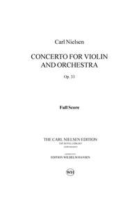 Carl Nielsen: Concerto For Violin And Orchestra Op.33
