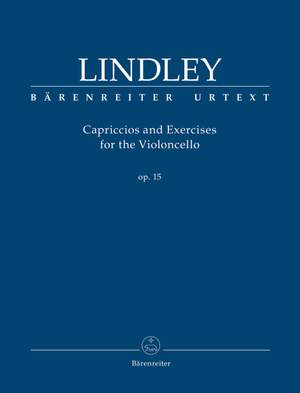 Lindley, Robert: Capriccios and Exercises for the Violoncello op. 15