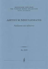 Meulemans, Arthur: Andante and Scherzo for four flutes
