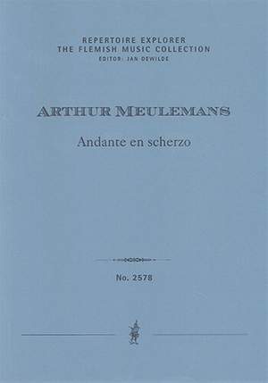 Meulemans, Arthur: Andante and Scherzo for four flutes