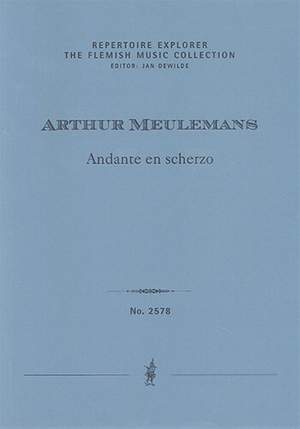 Meulemans, Arthur: Andante and Scherzo for four flutes