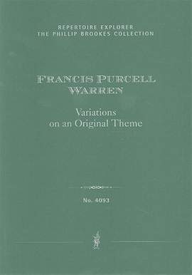 Warren, Purcell: Variations on an Original Theme for String Quartet