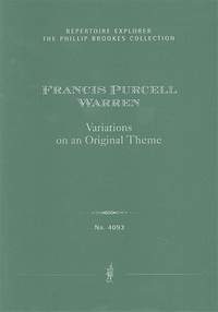 Warren, Purcell: Variations on an Original Theme for String Quartet