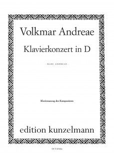 Andreae, Volkmar: Klavierkonzert in D