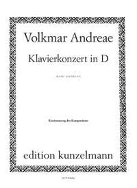 Andreae, Volkmar: Klavierkonzert in D