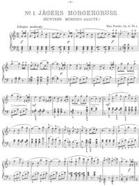 Franke, Max: In The Forest (Im Wald und auf der Heide) op. 41 for piano solo