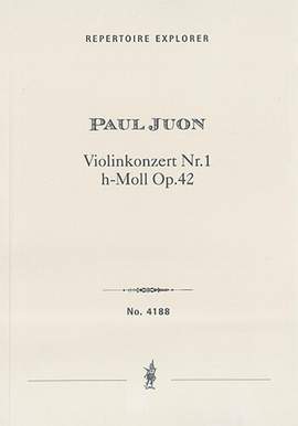 Juon, Paul: Violin Concerto in B minor, Op. 42