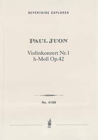 Juon, Paul: Violin Concerto in B minor, Op. 42