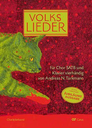 Volkslieder for choir SATB and piano duet